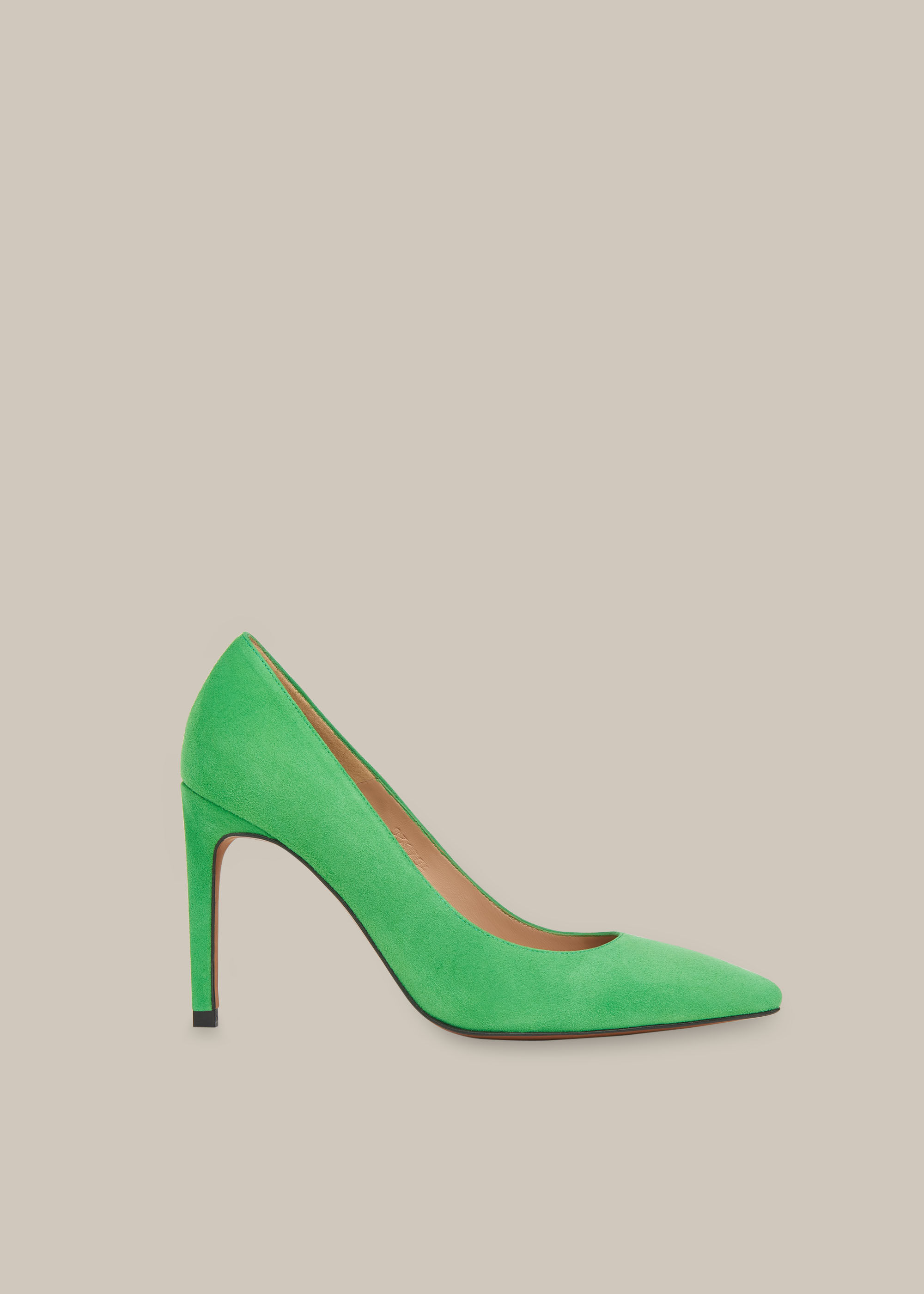 whistles cornel suede point pump