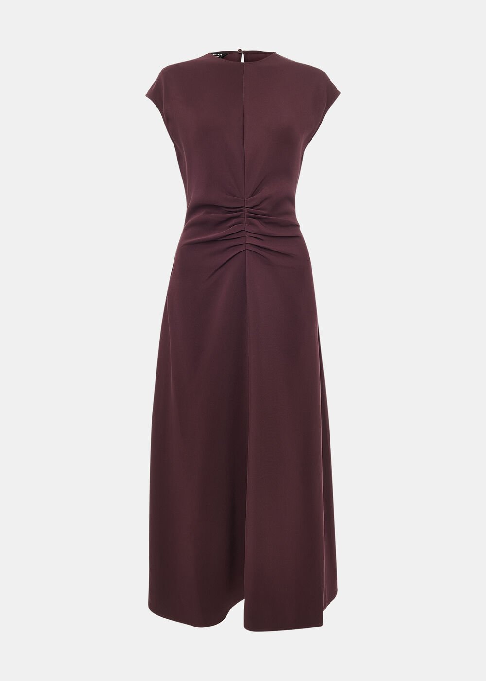 Gathered Midi Dress