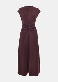 Gathered Midi Dress