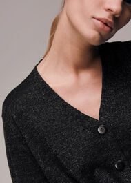 Sparkle Tie Cardigan