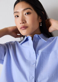Boxy Oxford Cotton Shirt