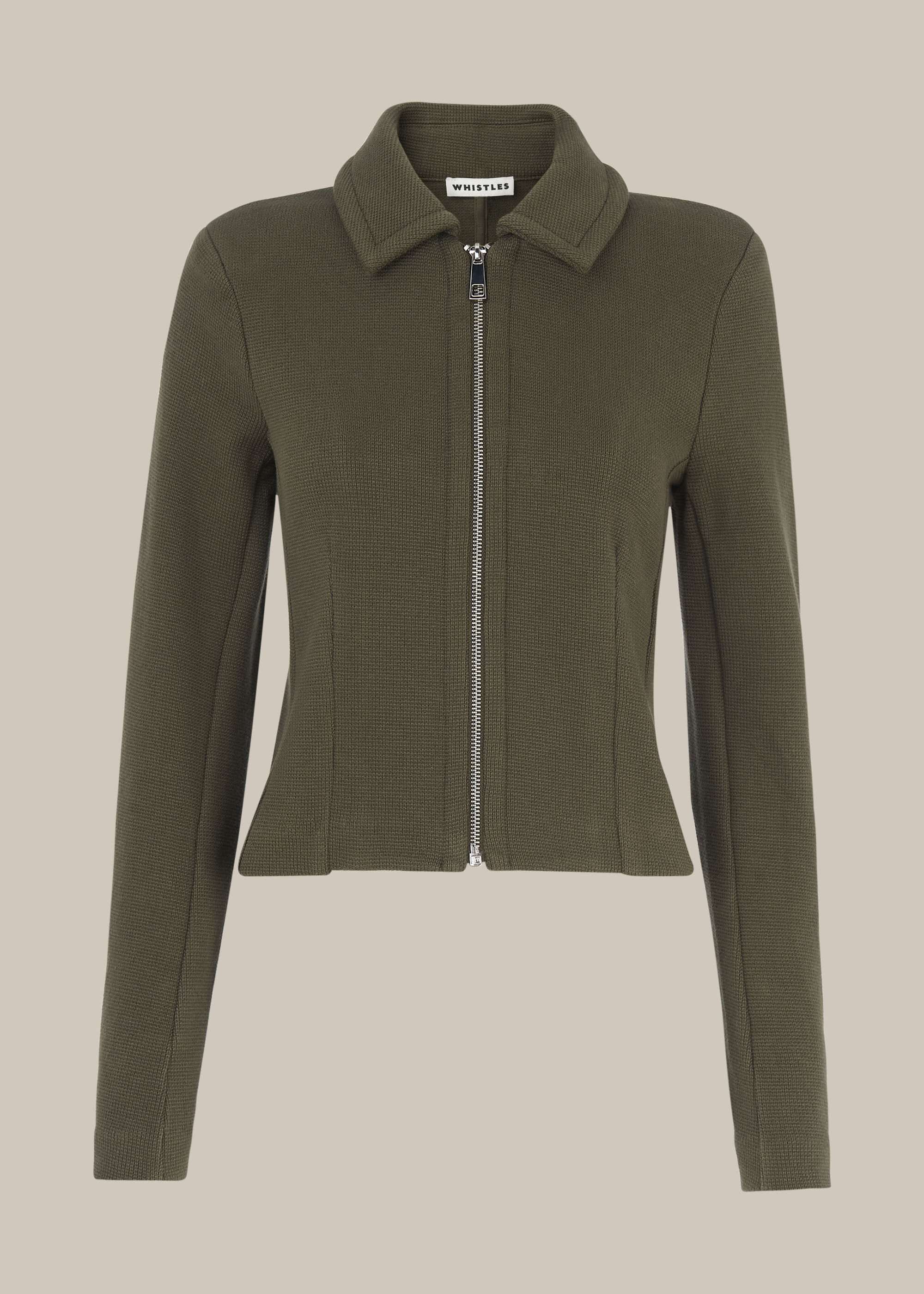 Zip up jersey jacket new arrivals