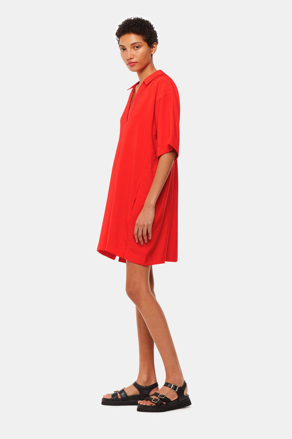 Red Melanie Dress