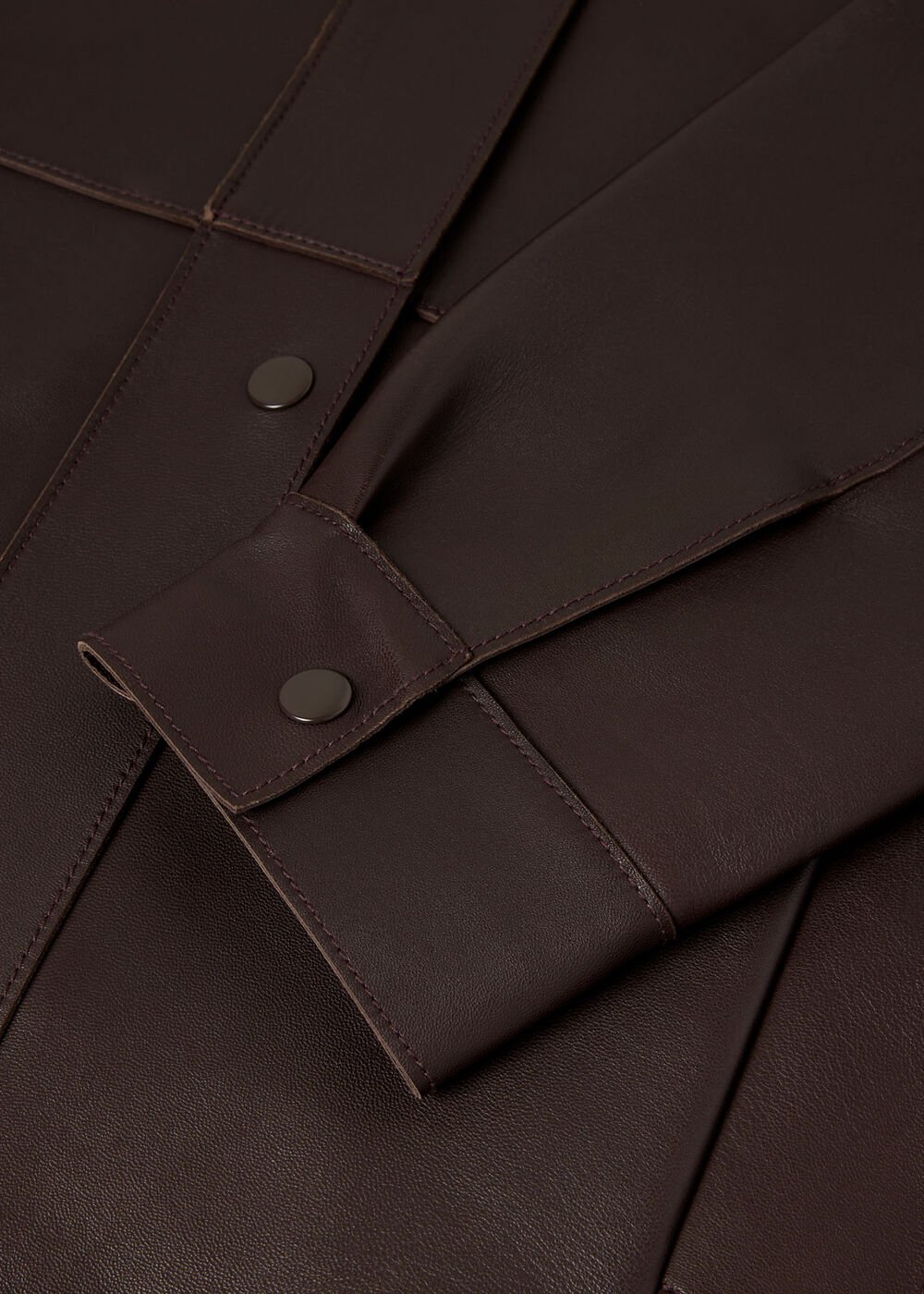 Clean Bonded Leather Jacket