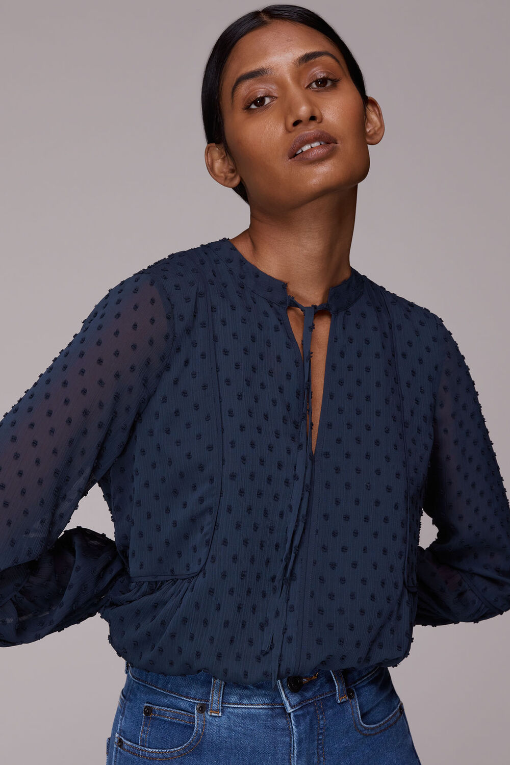 Verity Dobby Blouse
