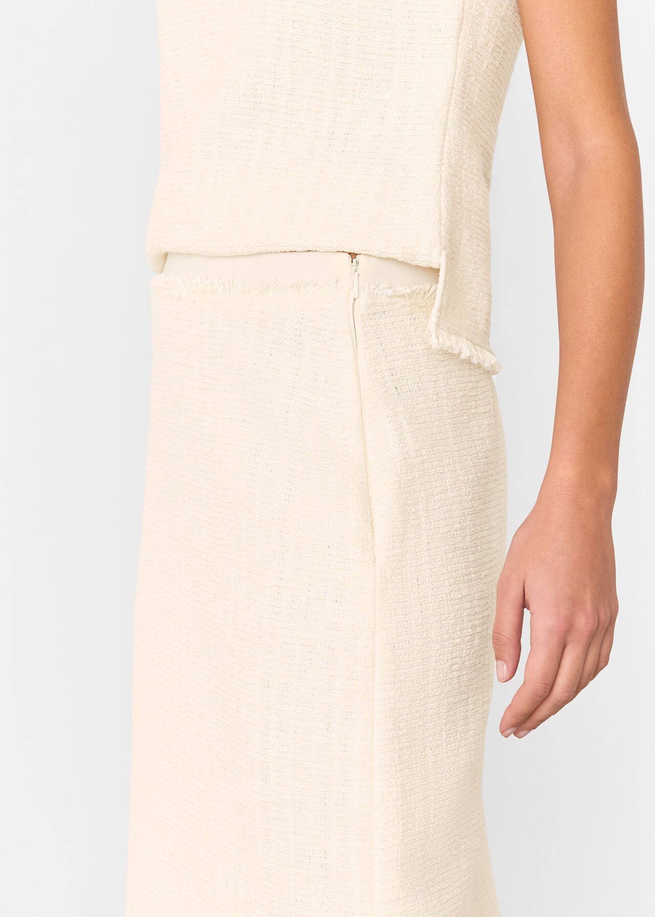 Lucie Boucle Pencil Midi Skirt