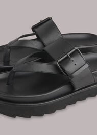 Sutton Toe Post Buckle Sandal