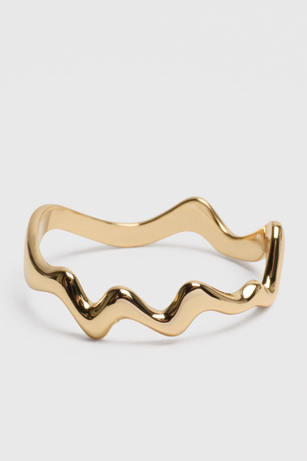 Gold Wave Ring