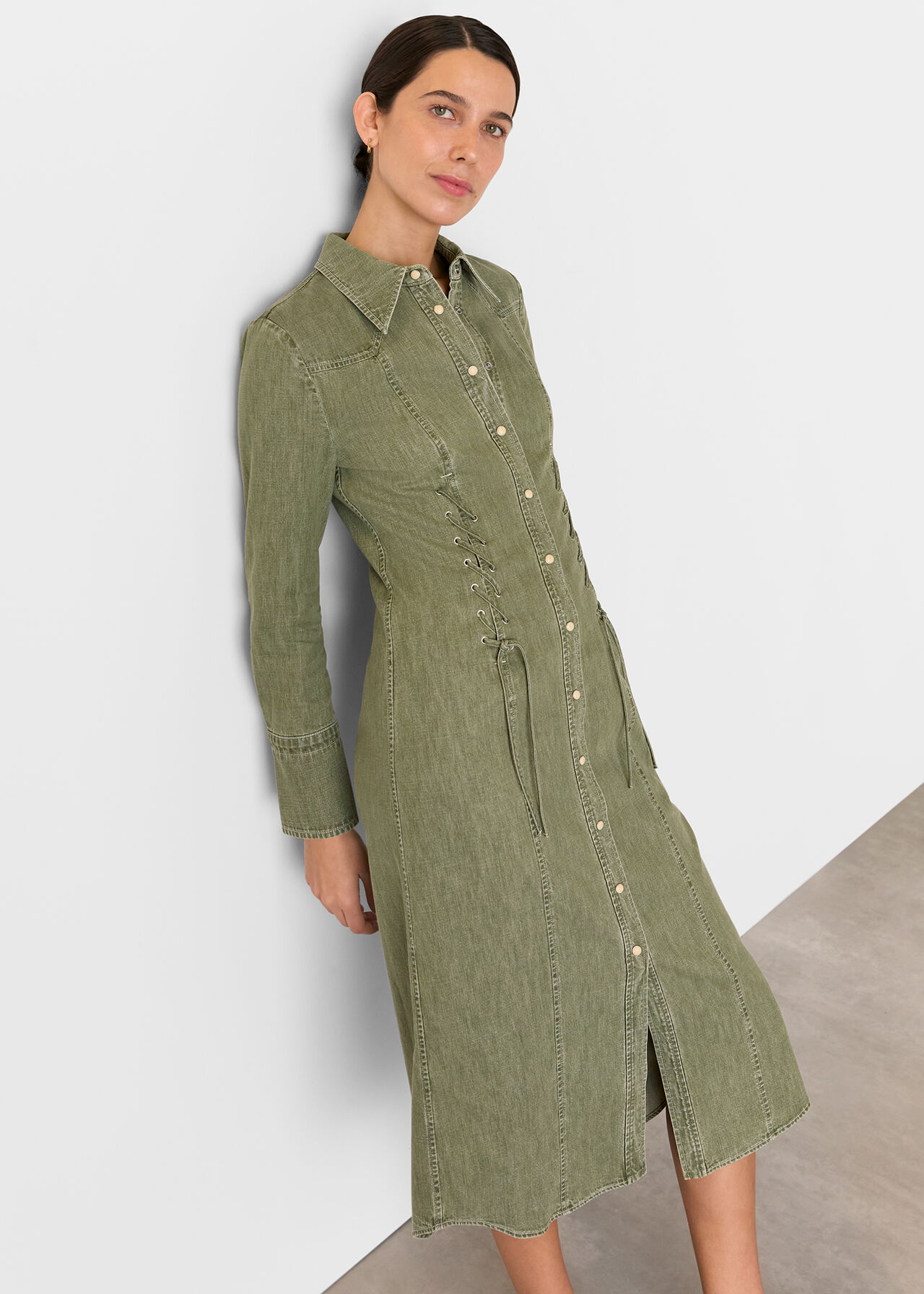 Hudson Lace Detail Dress