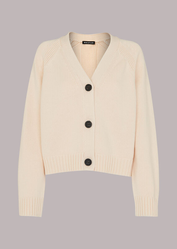 Karine Rib Detail Cardigan