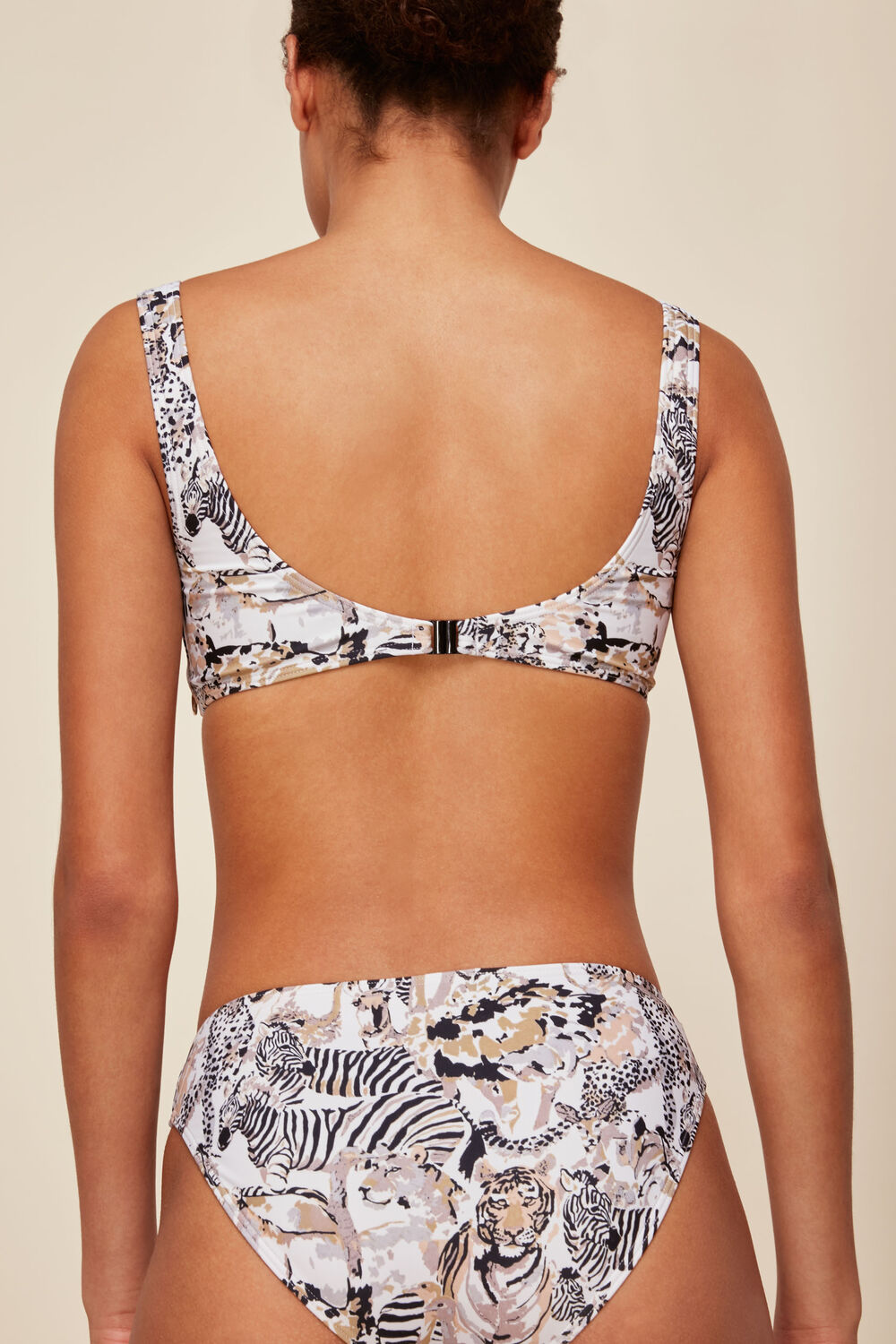 Safari Print Bikini Bottom