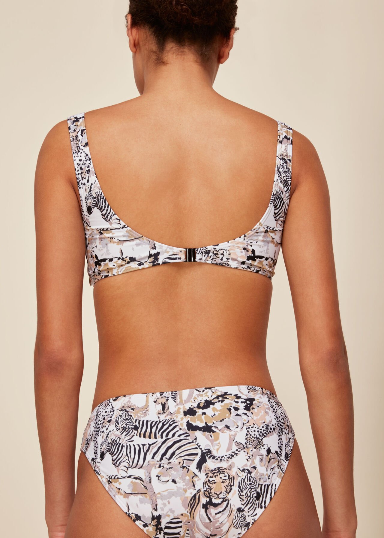 Safari Print Bikini Bottom