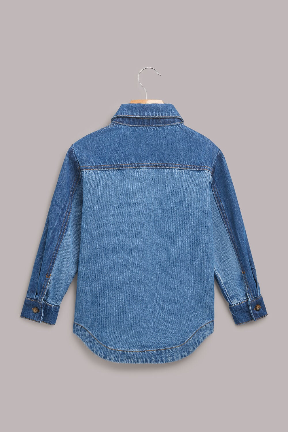 Patchwork Denim Overshirt