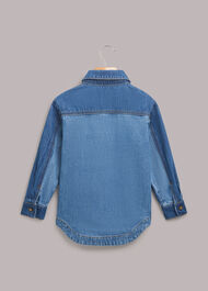 Patchwork Denim Overshirt