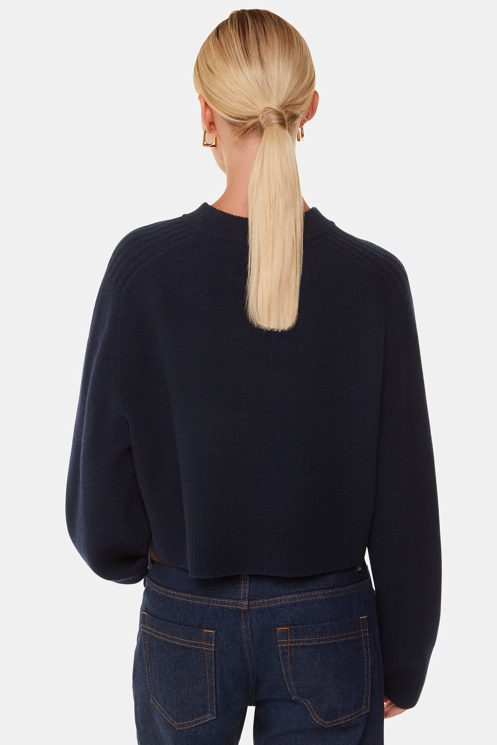 Wool Crop Relaxed Knit