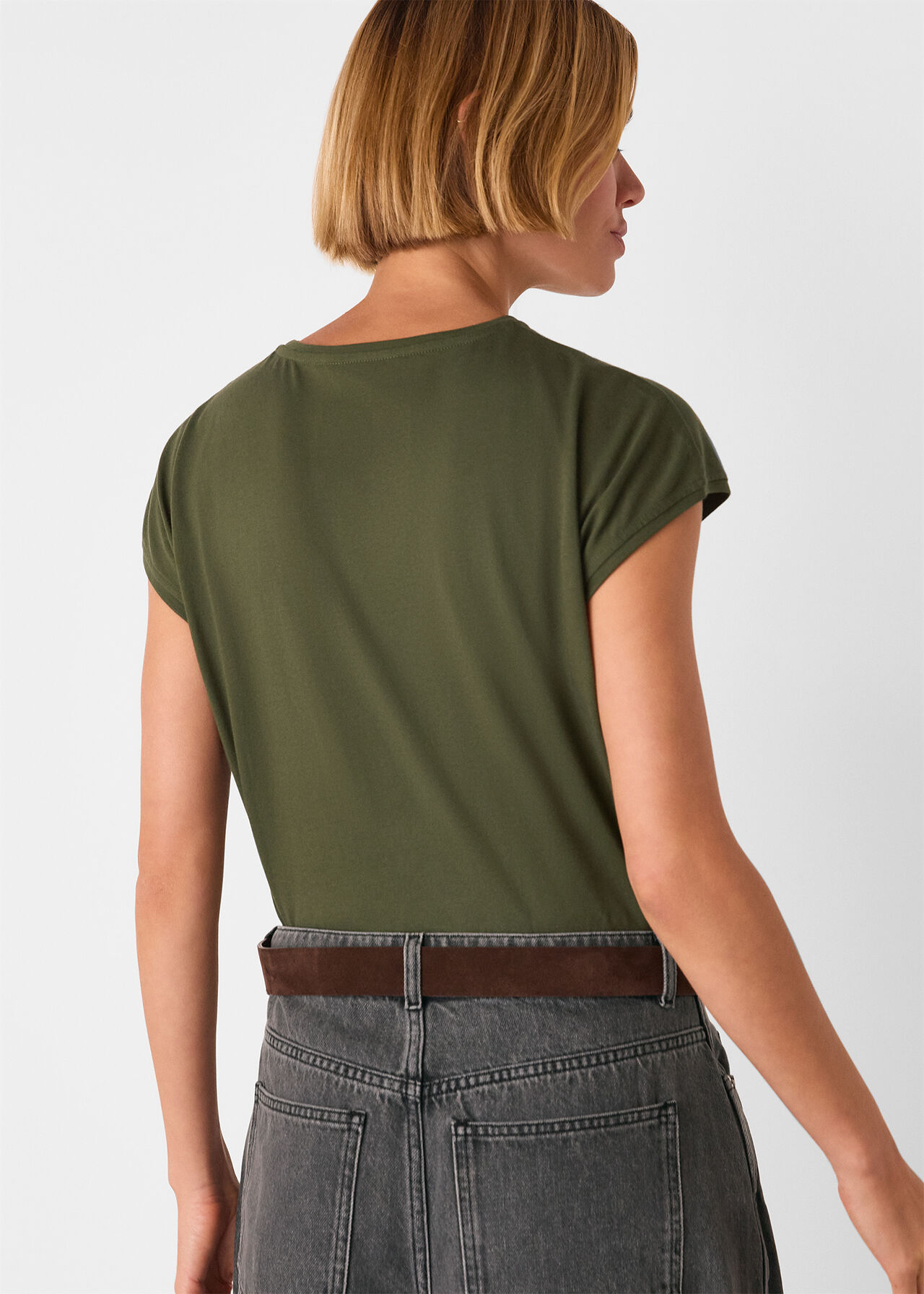 Cap Sleeve Tee