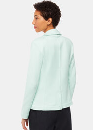 Slim Fit Jersey Jacket