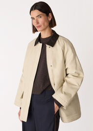 Fern Waxed Barn Jacket