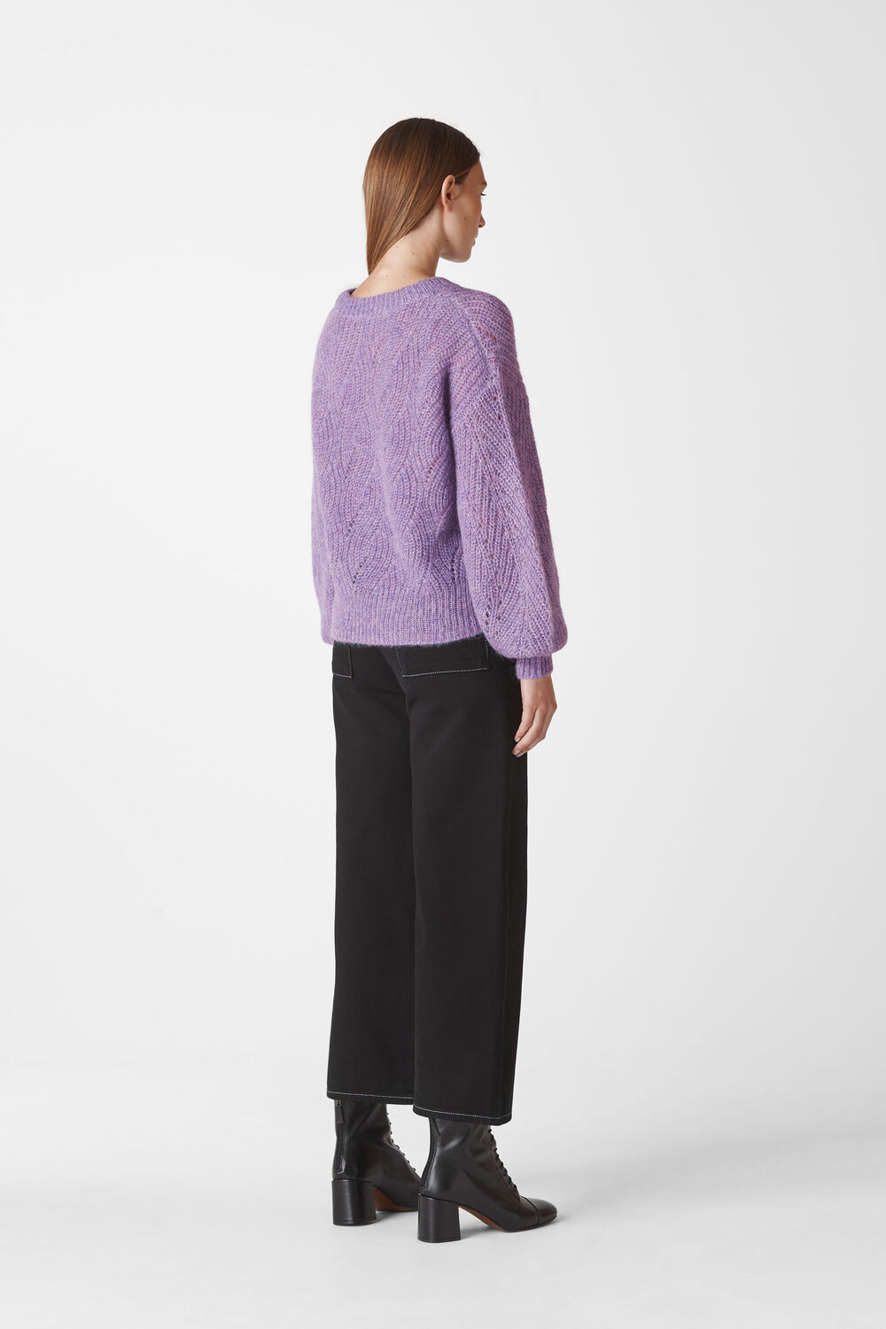 Sophia Mohair Sweater Lilac