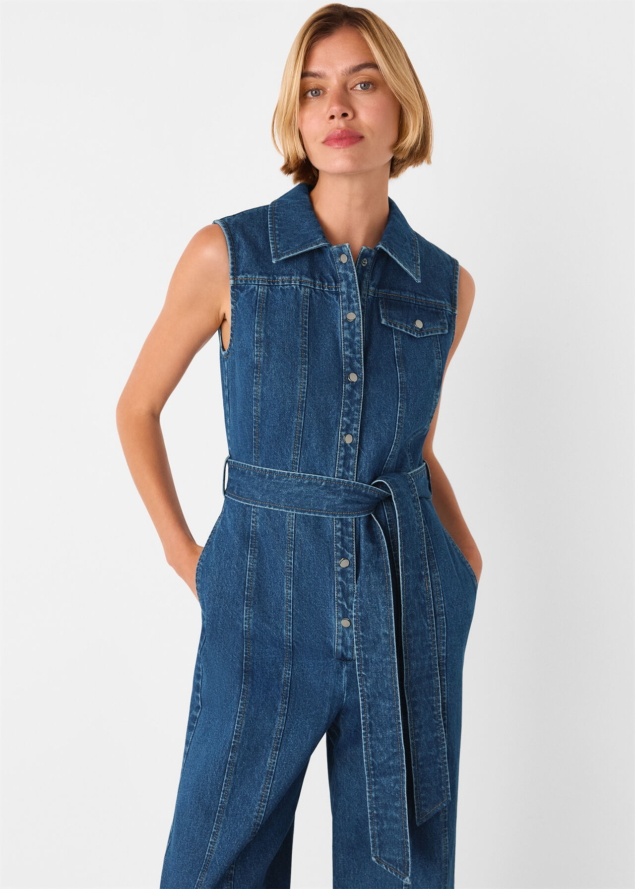 Barrel Leg Jumpsuit