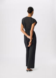 Linen Wrap Jumpsuit