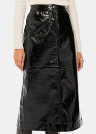 Rachel Patent Leather Skirt