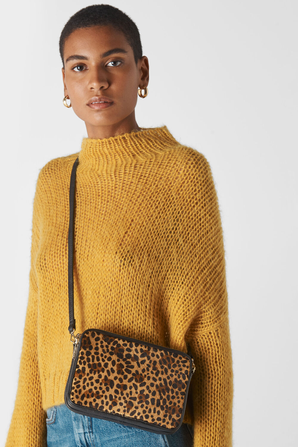 Cami Leopard Crossbody Bag Leopard Print