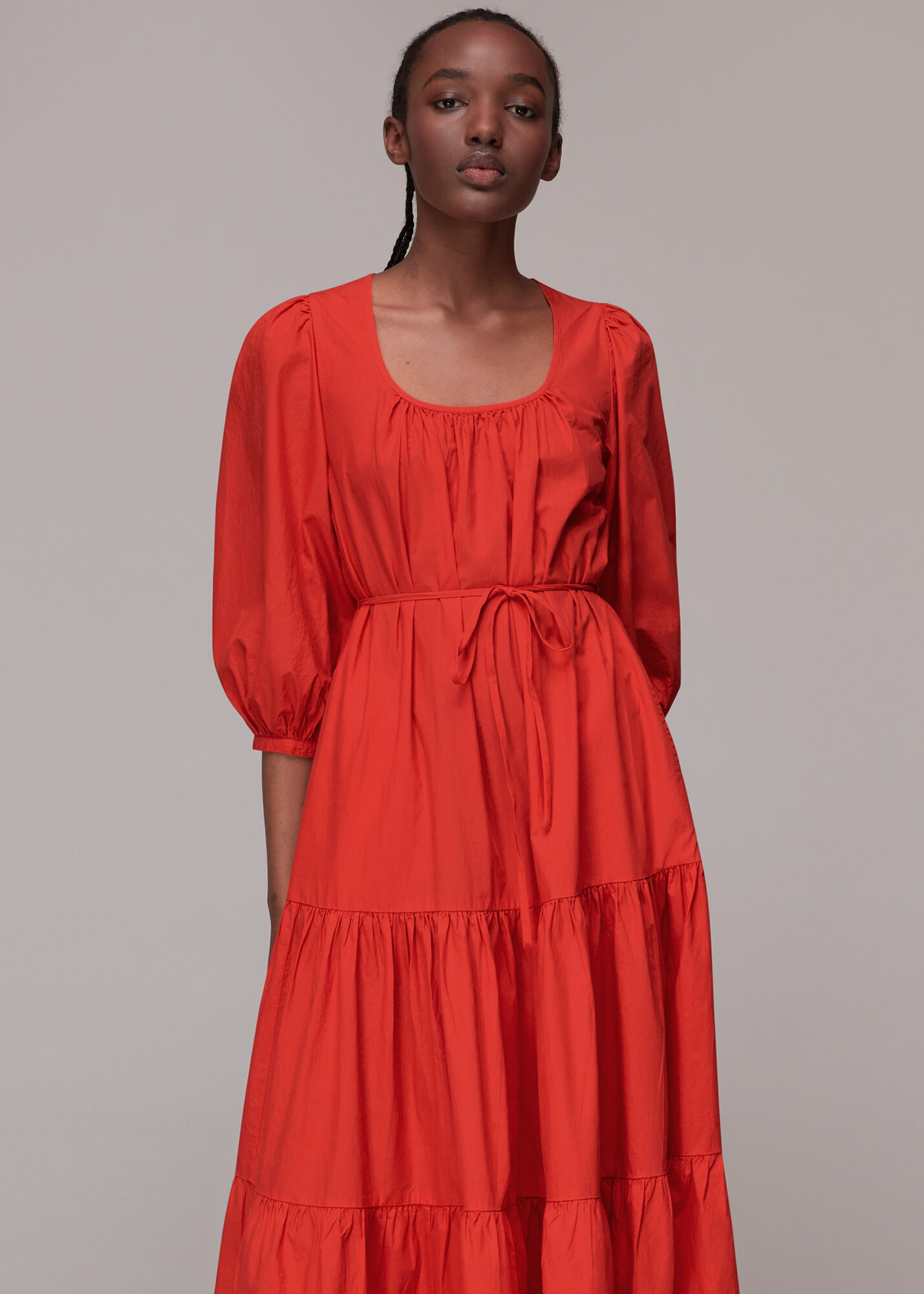 Red discount dress nelly