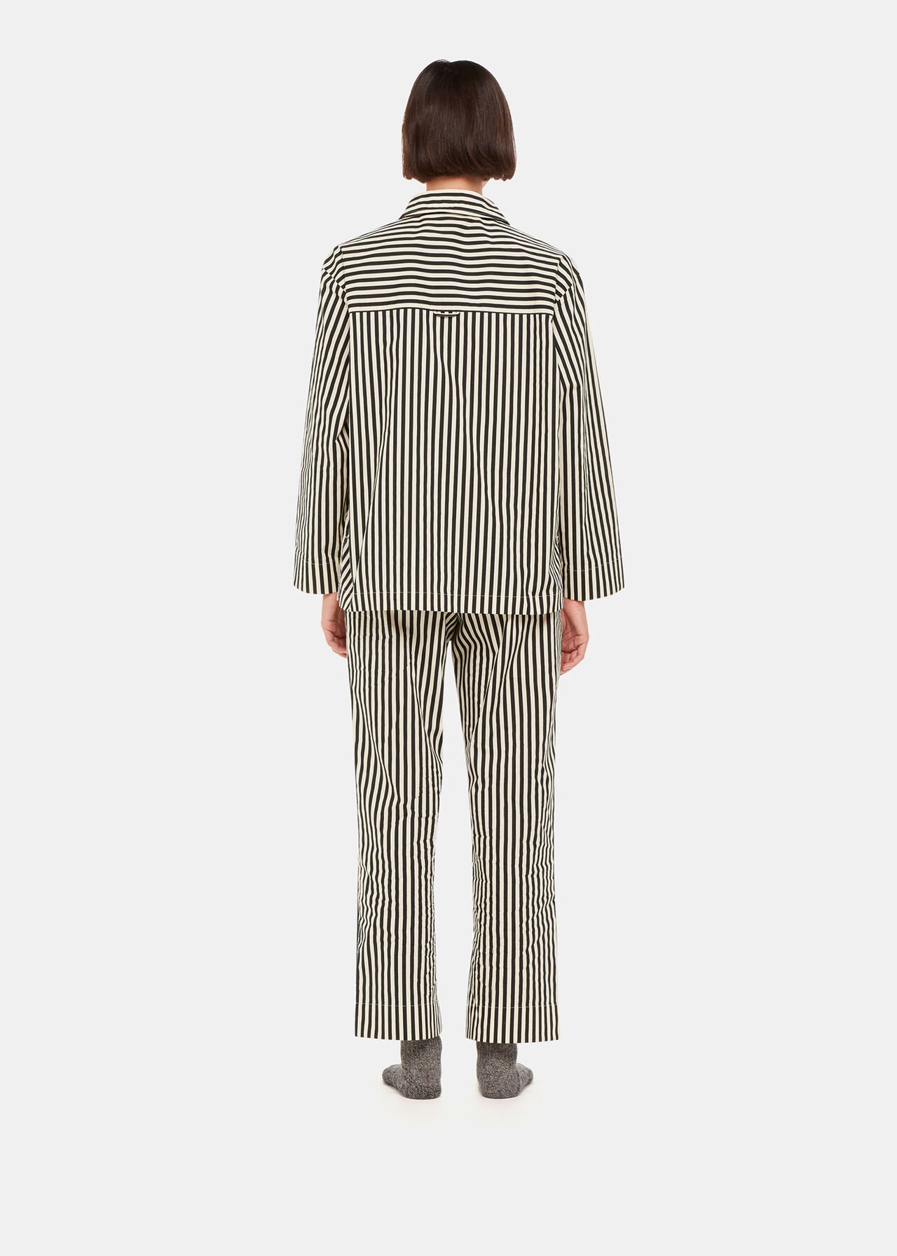 Cotton Stripe Pyjama Bottom