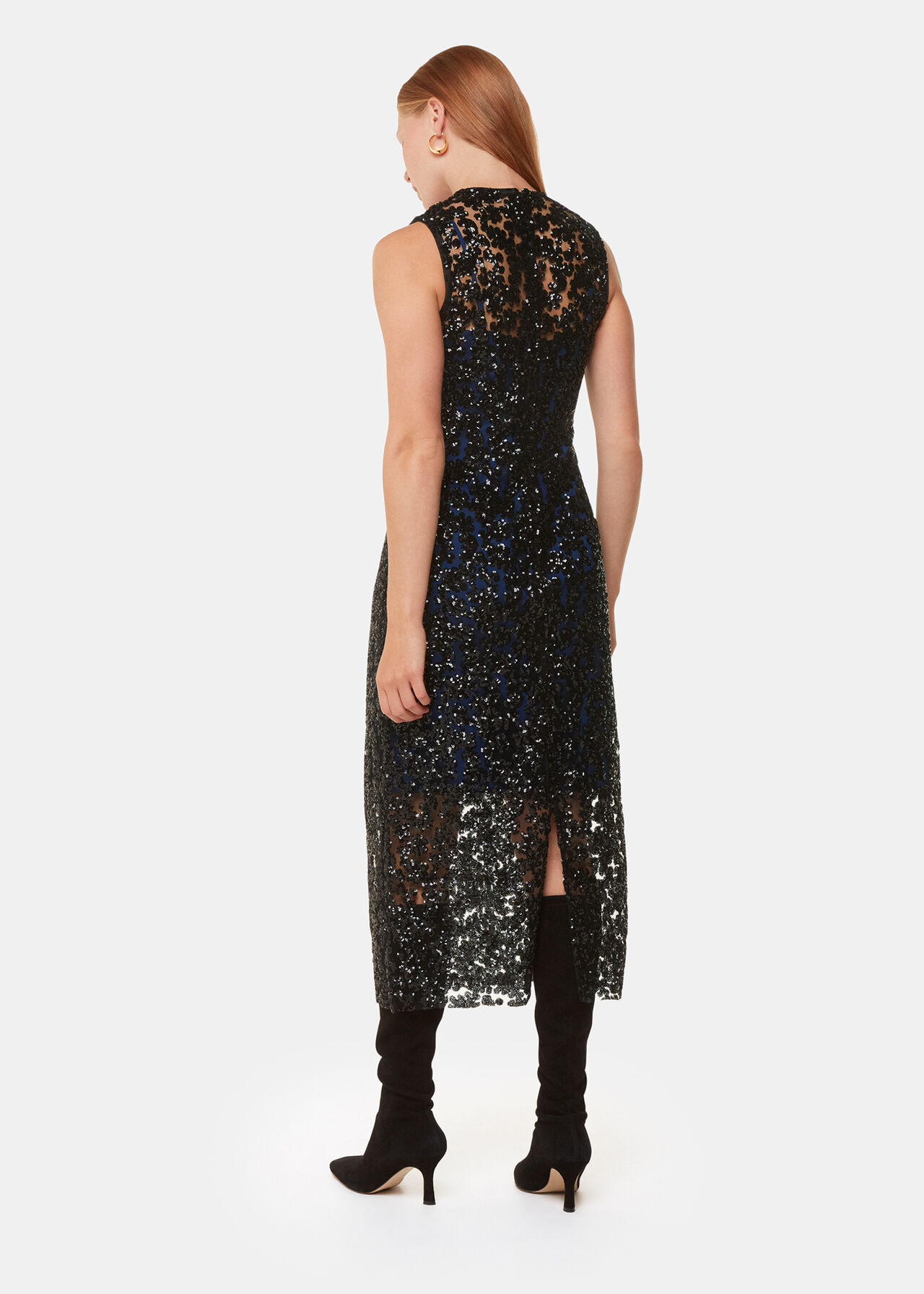 Floral Sequin Lyra Dress