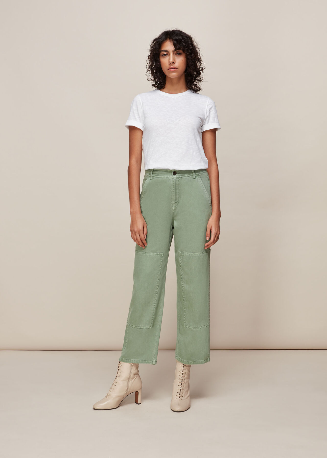 Ultimate Cargo Trouser Pale Green