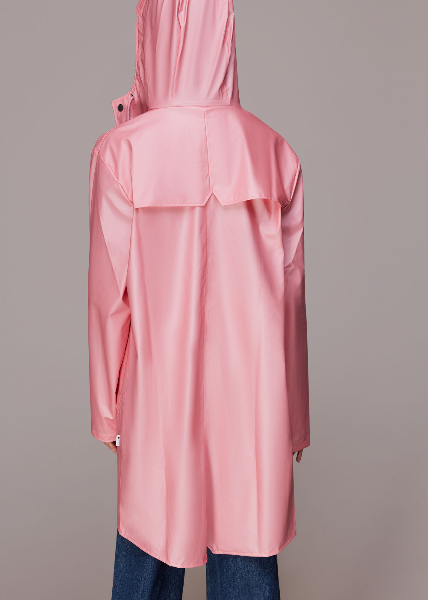 Pink Rains Unisex Long Jacket | WHISTLES | Whistles US |