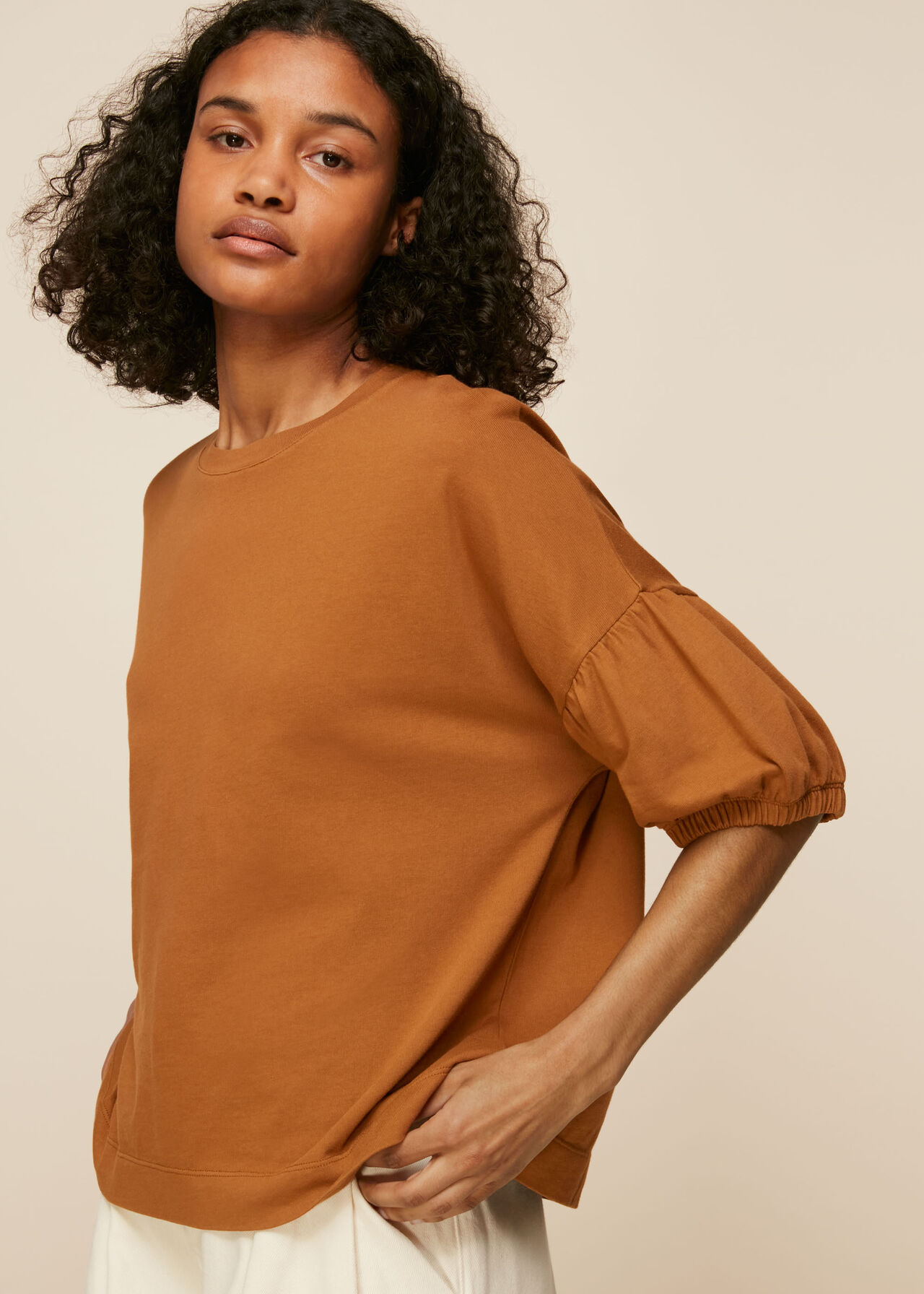 Oversized Sleeve Tee