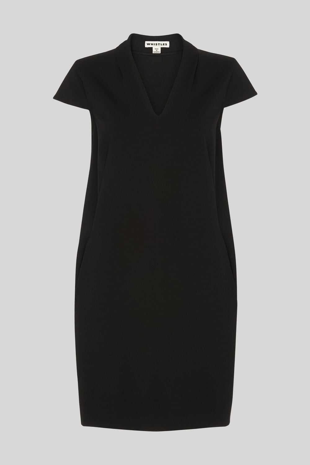 Ponte Jersey Paige Dress Black