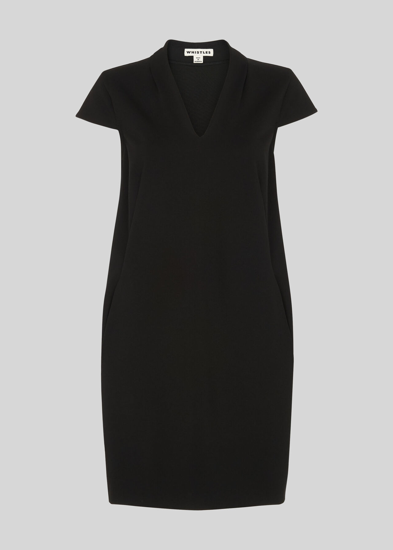 Ponte Jersey Paige Dress Black