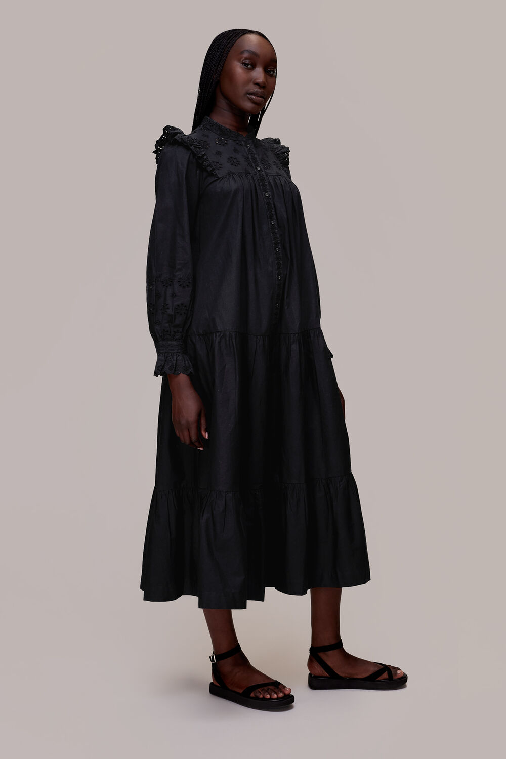 Talula Broderie Trapeze Dress