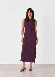 Lori Textured Midi Dress