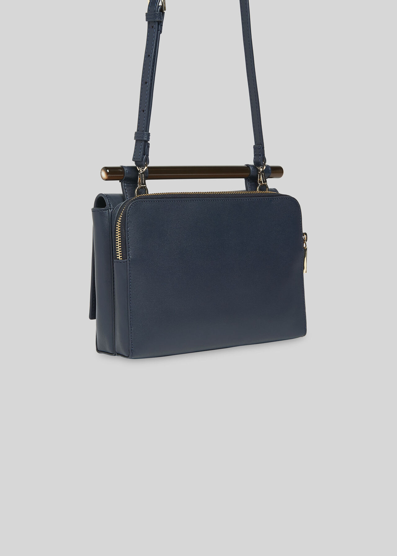 Mina Resin Bar Bag Navy