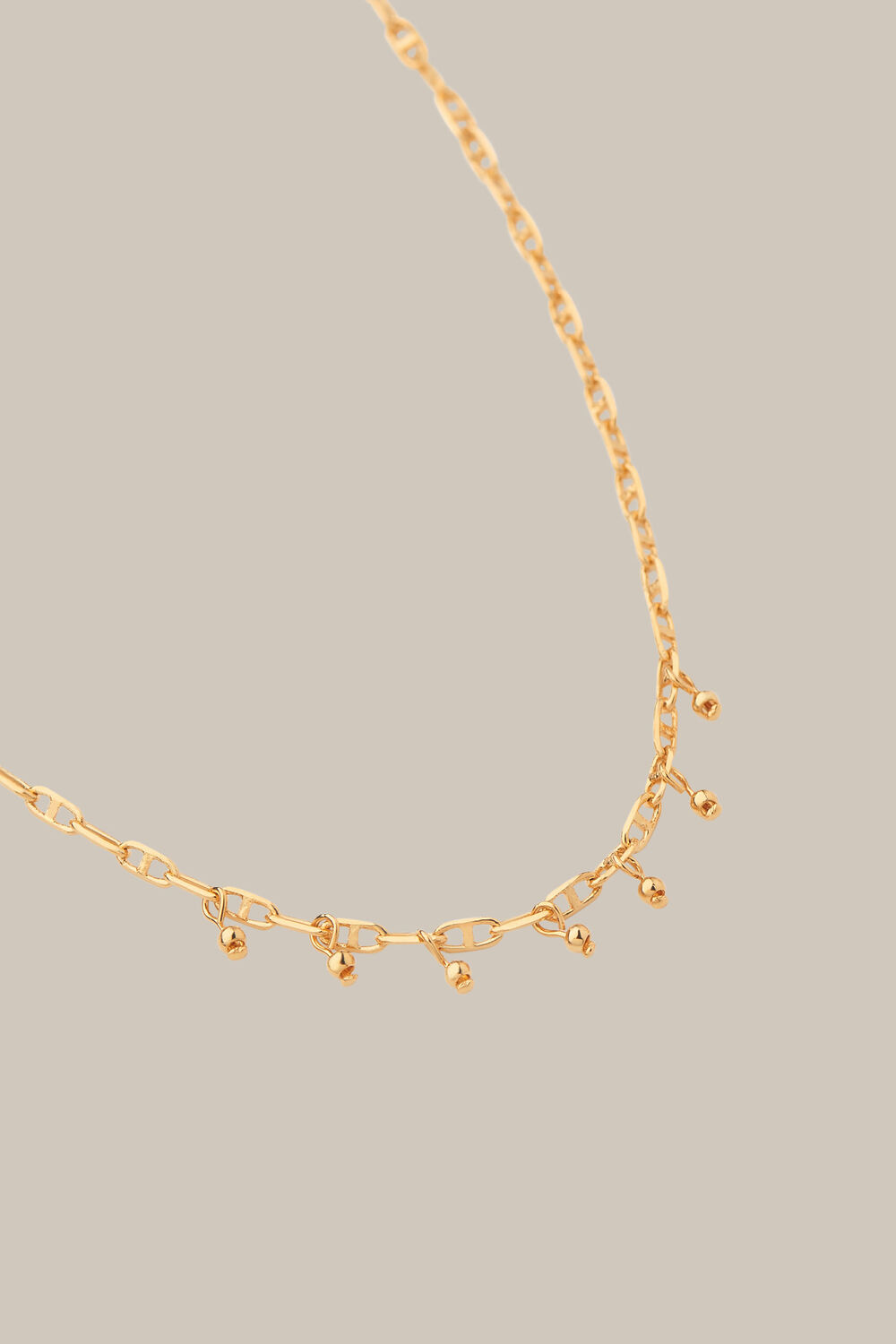 Seed Bead Chain Necklace