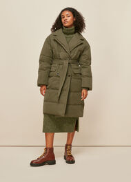 Trench Puffer Coat