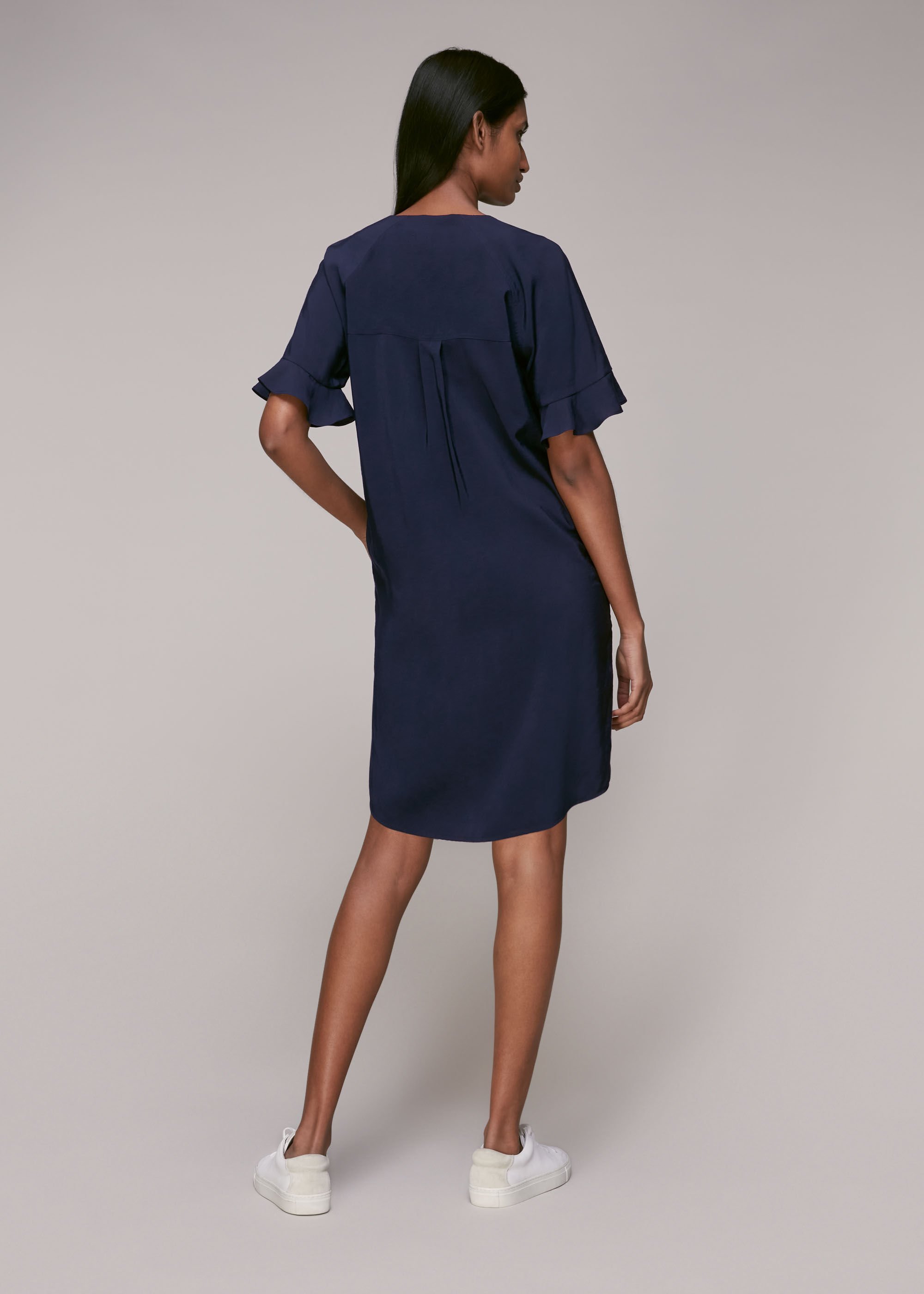 Whistles navy dress discount