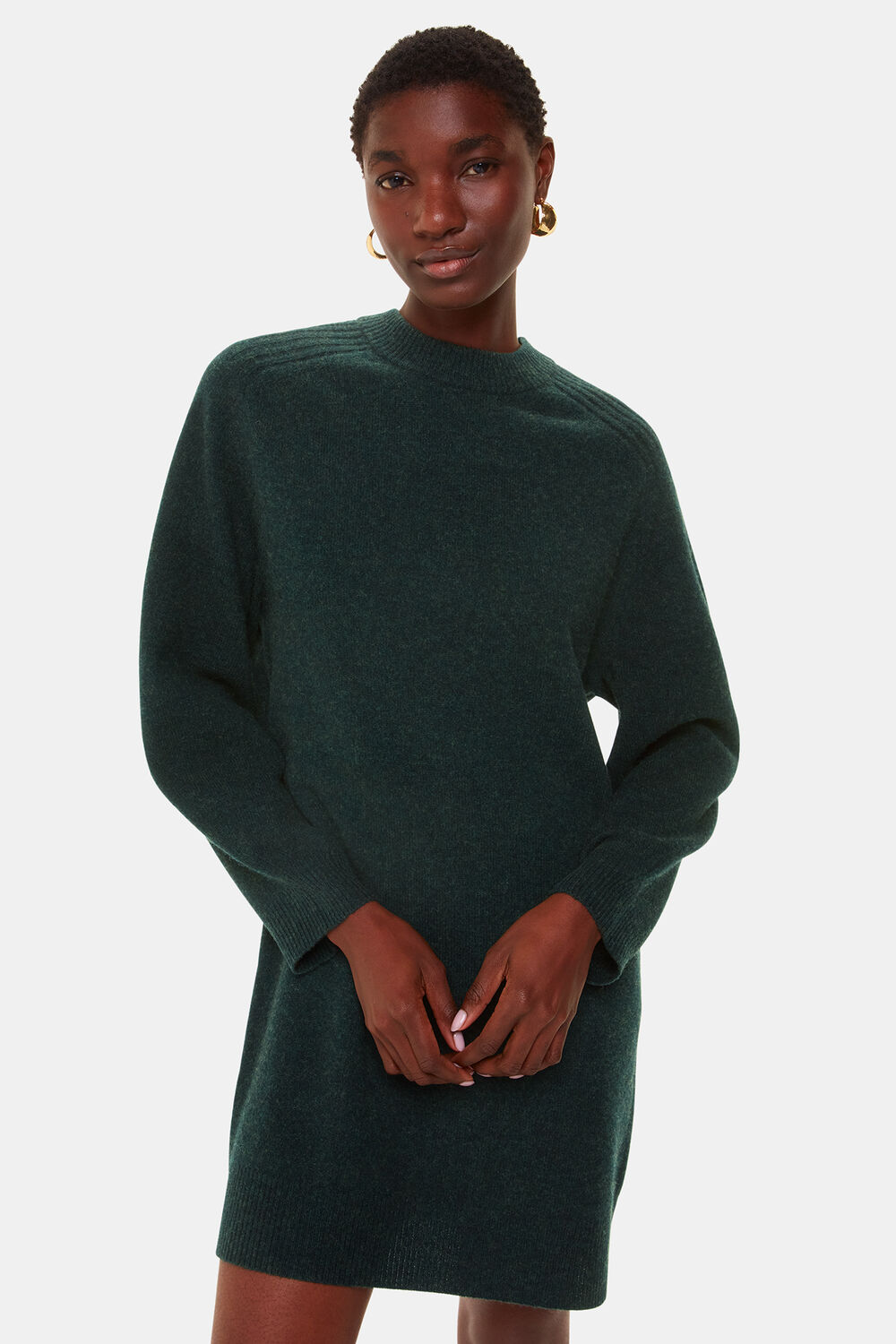 Ava Round Neck Knitted Dress