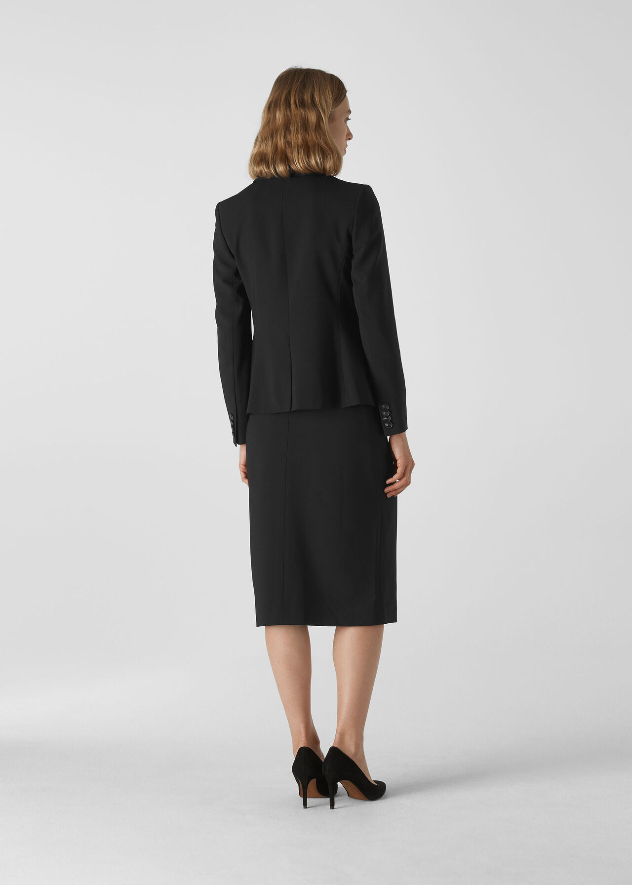 Anna Tailored Jacket Black
