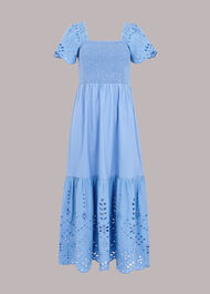 Carrie Broderie Midi Dress