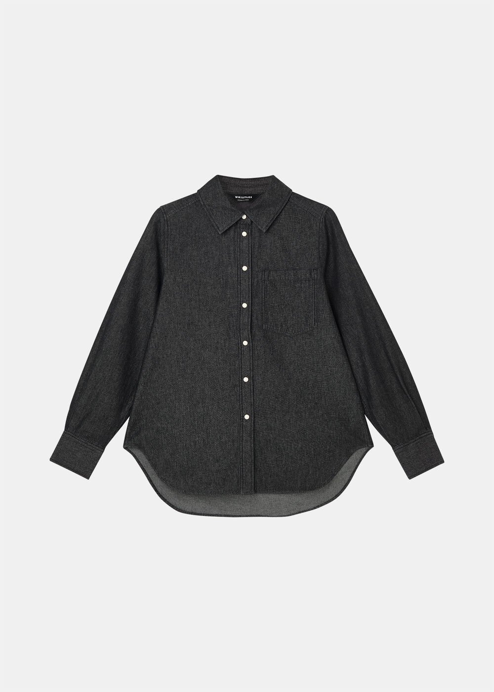 Pocket Detail Cotton Shirt