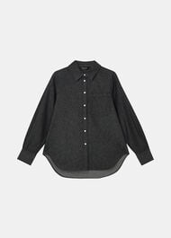 Pocket Detail Cotton Shirt