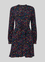 Pearl Fiesta Print Dress Multicolour