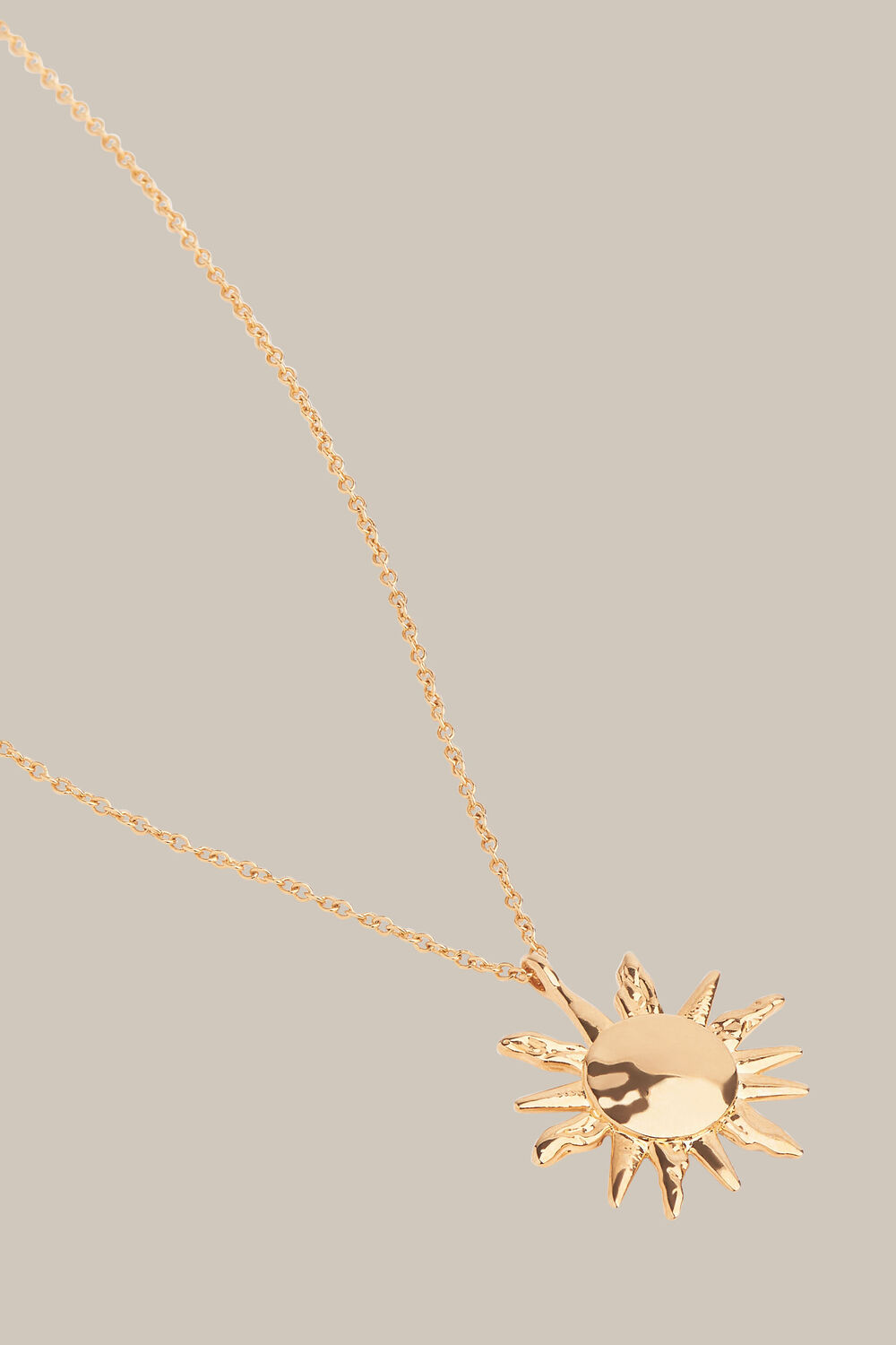 Sun Pendant Necklace