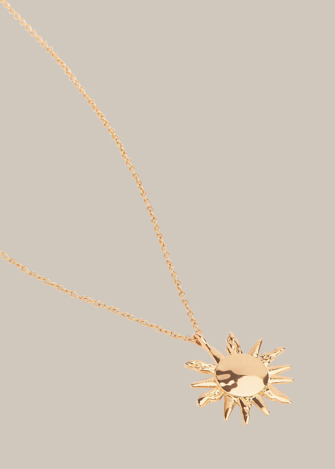 Sun Pendant Necklace