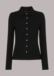 Ribbed Fitted Shirt